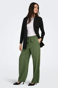 Pantalón largo lino