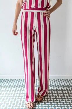 Pantal&oacute;n palazzo el&aacute;stico