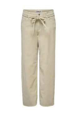 Pantal&oacute;n recto con cintur&oacute;n