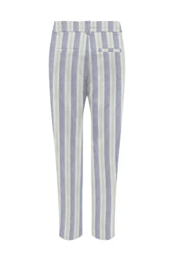 Pantal&oacute;n regular fit de lino