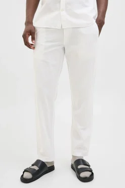 Pantal&oacute;n relaxed fit lino