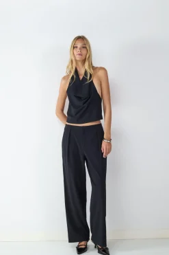 Pantalón traje raya diplomática