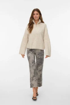 Pantalón vaquero animal print