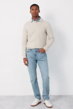 Pantal&oacute;n vaquero ligero regular fit