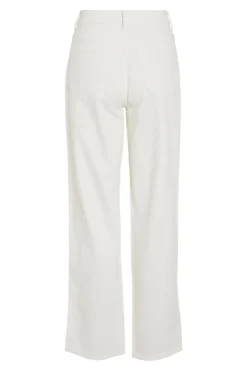 Pantalón vaquero recto con cintura alta