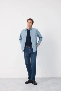 Pantalón vaquero straight fit