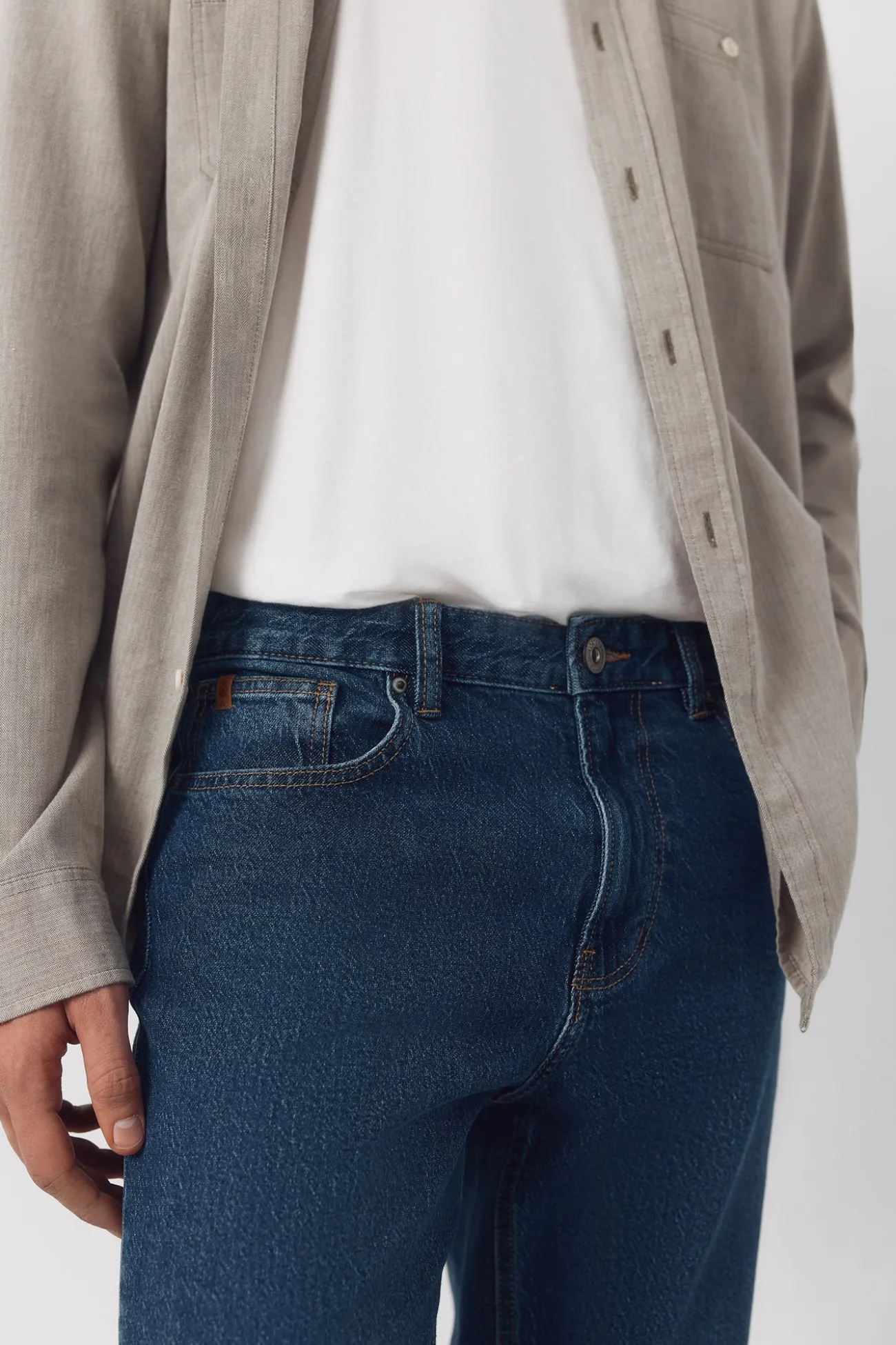 Pantalón vaquero straight fit