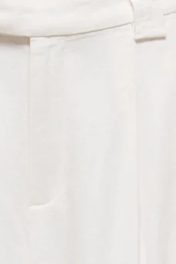 Pantal&oacute;n wide de lino