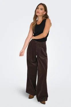 Pantalón wide leg de pinzas