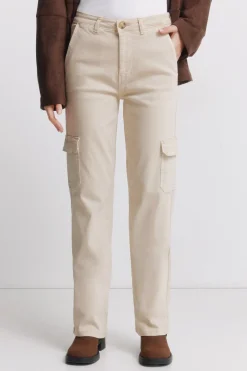 Pantalones cargo algod&oacute;n
