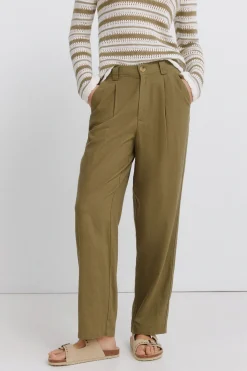 Pantalones de lino