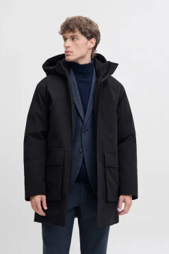 Parka cl&aacute;sica con capucha