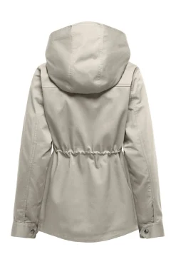 Parka con capucha