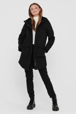 Parka con capucha