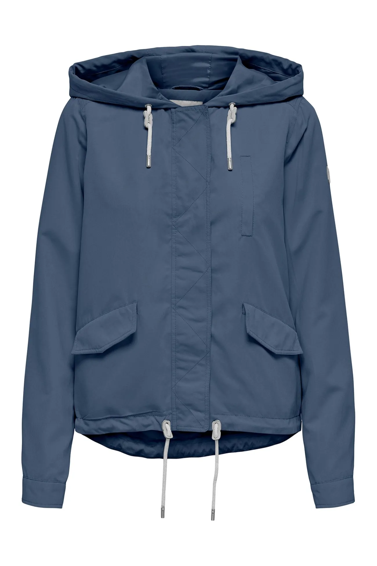 Parka corta con capucha