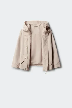 Parka gabardina ni&ntilde;a
