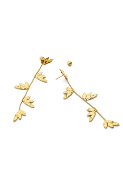 Pendientes Florenda Acero Baño Oro