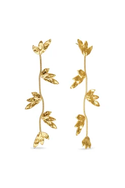 Pendientes Florenda Acero Baño Oro