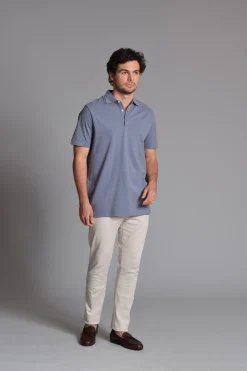 Polo algod&oacute;n lavado