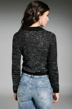Polo de lentejuelas