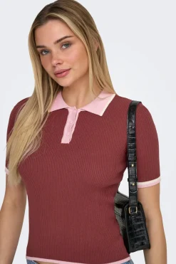 Polo de punto canalé