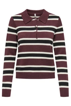 Polo de punto rayas