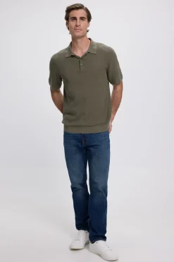 Polo de punto regular fit