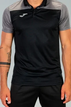 Polo Hobby Ii Negro-Gris M/C