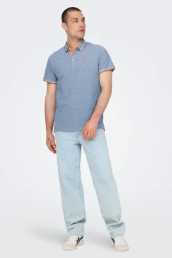 Polo manga corta