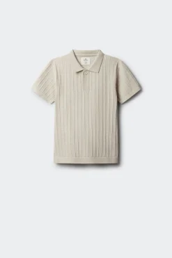 Polo manga corta tricot ni&ntilde;o