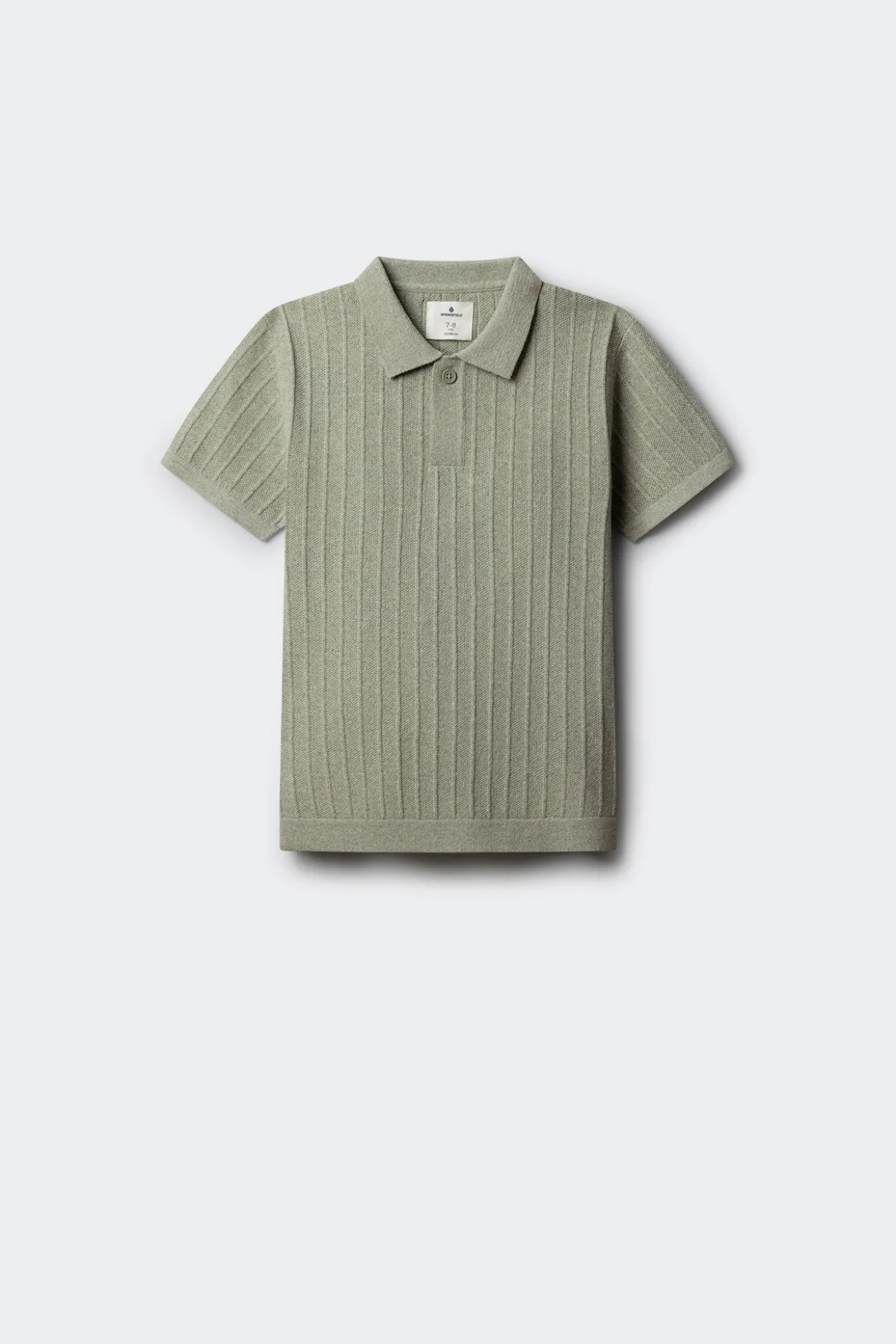 Polo manga corta tricot ni&ntilde;o