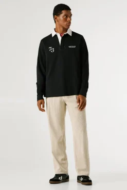 Polo manga larga