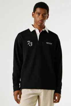Polo manga larga
