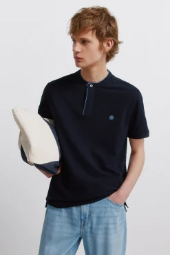 Polo piqué mao slim fit