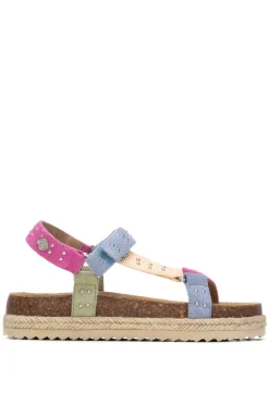 Sandalia con velcro