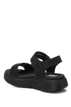 Sandalia tiras el&aacute;sticas velcro