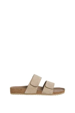 Sandalias serraje suela goma