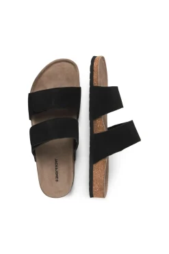 Sandalias serraje suela goma