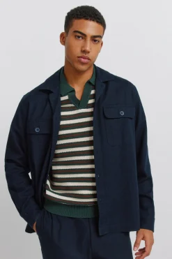 Sobrecamisa algodón slub