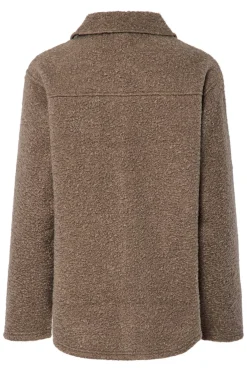 Sobrecamisa teddy bolsillos