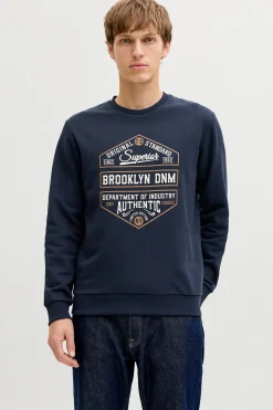 Sudadera básica manga larga