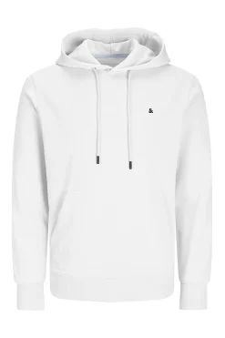 Sudadera con capucha felpa lisa