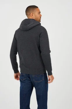 Sudadera con capucha y cremallera