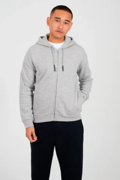 Sudadera con capucha y cremallera