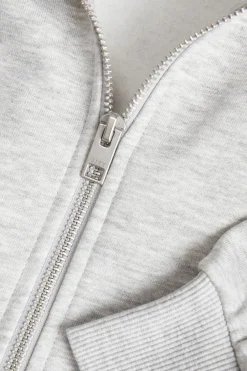 Sudadera con capucha y cremallera