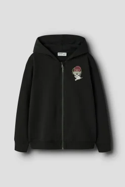 Sudadera con cremallera y capucha