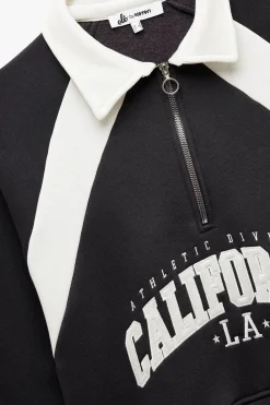 Sudadera crop