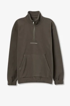Sudadera cuello cremallera