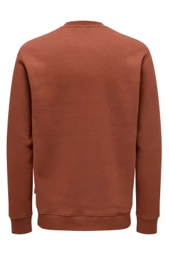 Sudadera cuello redondo