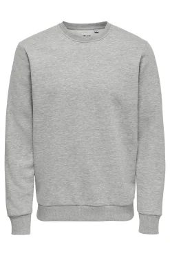 Sudadera cuello redondo